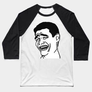 Yao Ming Face Baseball T-Shirt